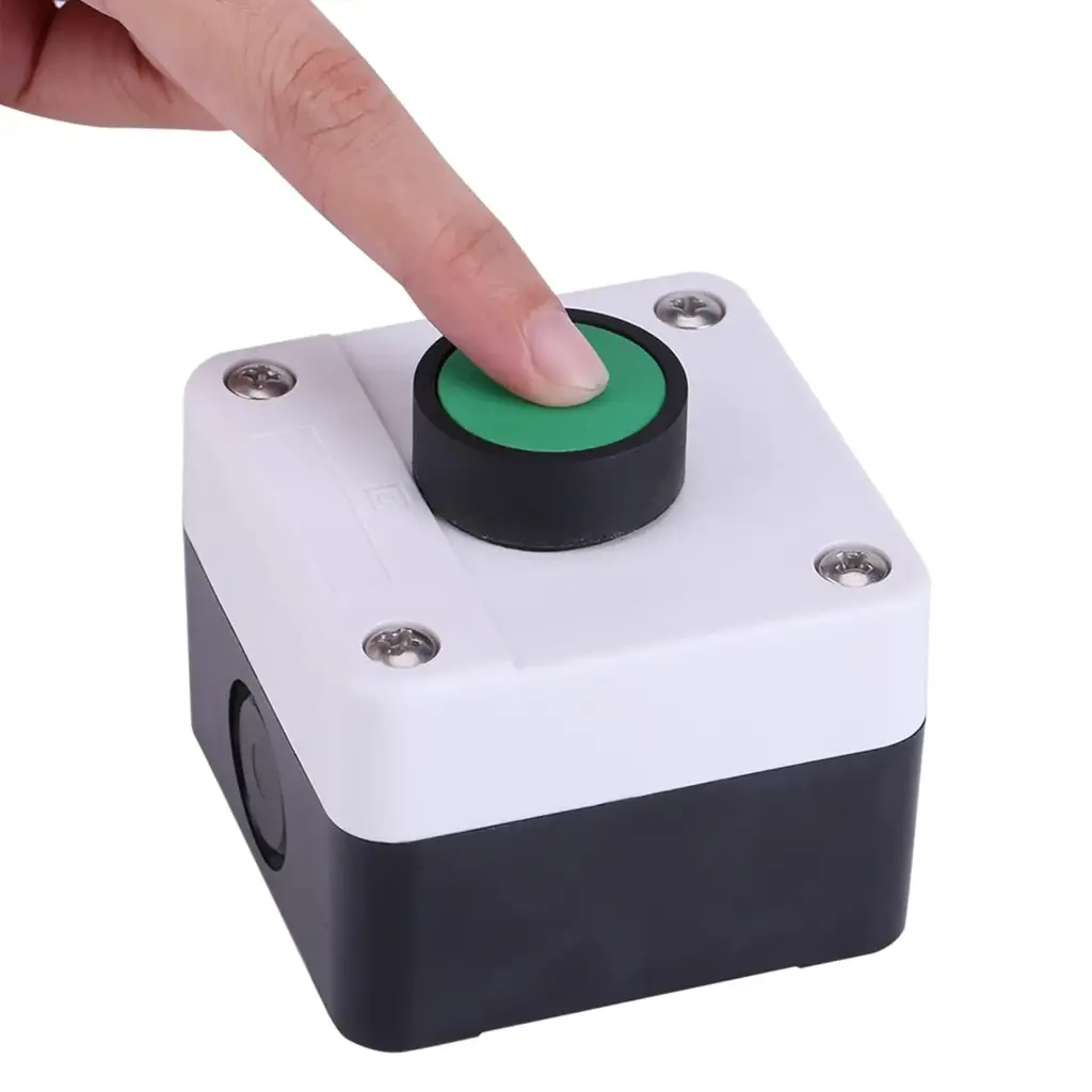 Heavy Duty Weatherproof Green Push One Button Control Box for Gate Opener