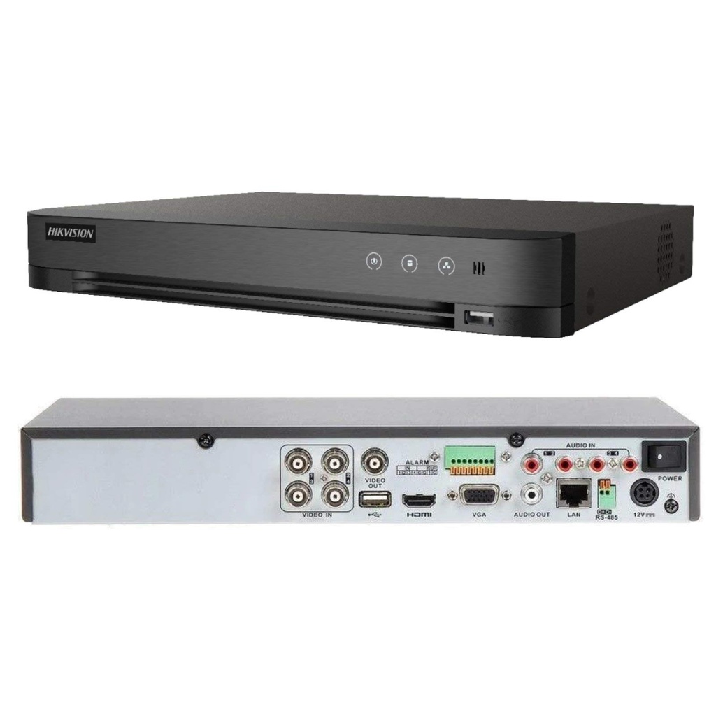 4-ch UP To 8MP 1U H.265 AcuSense DVR 