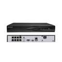 8-ch Mini 1U 8 PoE NVR 4MP - 8P