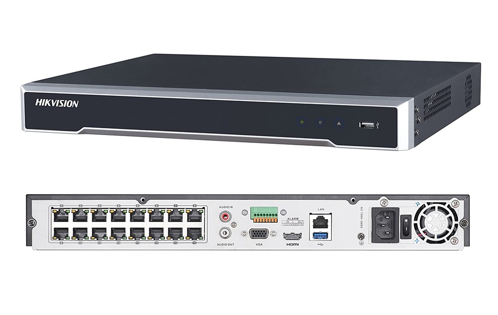 16-ch 1U 16 PoE 4K NVR - 16P - Obsolete 